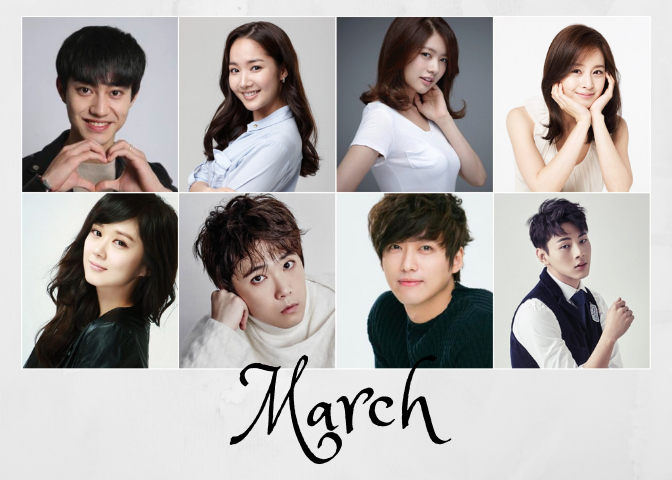Korean Drama Stars Birthdays March Months 3