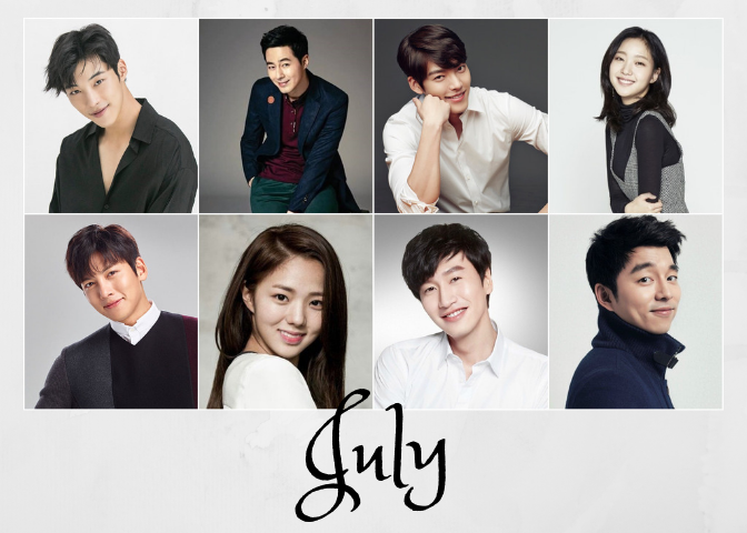 Korean Drama Stars Birthdays July Months 7