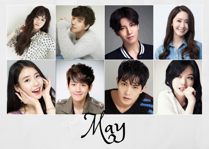 Korean Drama Stars Birthdays May Months 5