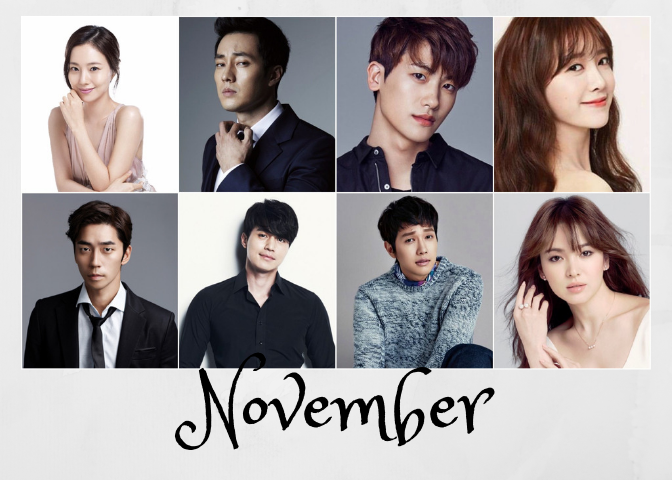 Korean Stars November Birthday Months-11
