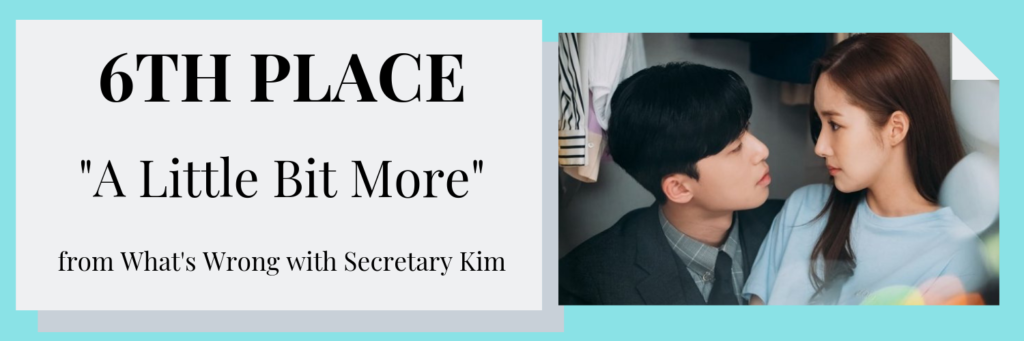 What's Wrong with Secretary Kim OST A Little Bit More